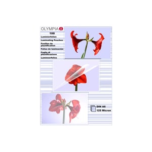 Olympia 1x100 DIN A6 125 micron folia do laminowania 100 szt.