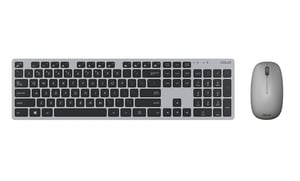 ASUS W5000 tangentbord Medföljande mus Office RF Wireless Grå