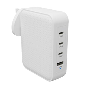 HYPER HJ1001WHWWGL ładowarka do urządzeń przenośnych Kontroler do gier, Telefon komórkowy, Netbook, Laptop, Smartfon, Tablet Biały Prąd przemienny Szybkie ładowanie Wewnętrzna
