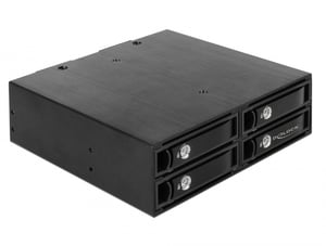 DeLOCK 47233 Panel-Laufwerksschacht, schwarz