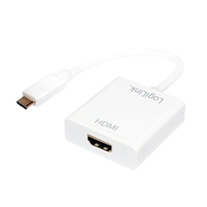 LogiLink UA0236A externe USB-Grafikkarte, weiß