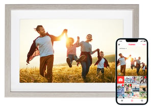 Rollei 108 Digital Photo Frame, White, 25.6 cm (10.1"), Touchscreen, Wi-Fi