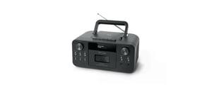 Muse M-182 DB przenośny system stereo Analogowy DAB, DAB+, FM Czarny