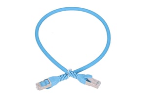 Extralink Cat.6A S/FTP LAN Patchcord, 0.5 m, Copper, Twisted-Pair Network Cable, 10 Gbit/s