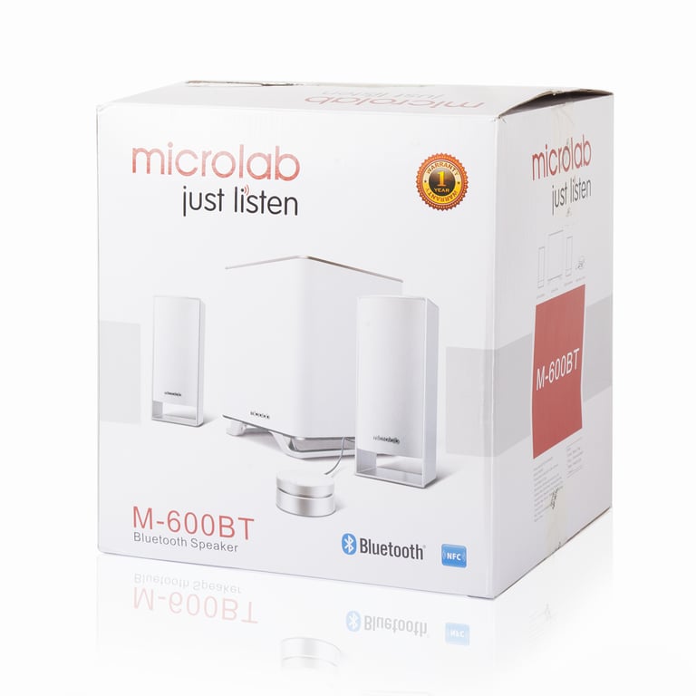 фото Мультимедийная акустика Microlab M-600BT White 3