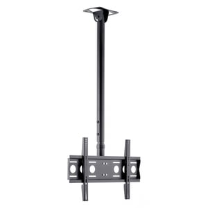 Edbak CMS21 190.5 cm (75") Monitor Mount / Stand, Ceiling-Mounted, Black