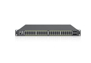 EnGenius ECS1552FP Managed L2 Gigabit-Ethernet-Switch (10/100/1000) mit PoE-Unterstützung, 1U, schwarz