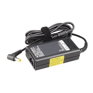 Packard Bell AC-adapter 65 W strömadapter/omformare, för inomhusbruk, svart