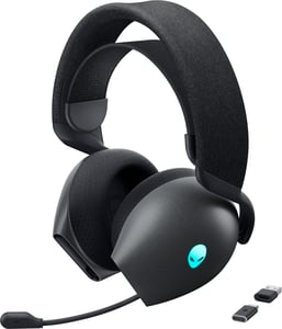 Alienware AW725H Kopfhörer-Set, kabelgebunden und kabellos, Kopfbügel, Gaming, USB Typ C, Bluetooth, schwarz