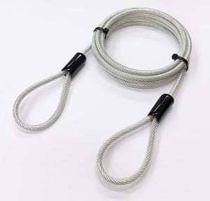 Microconnect MC-LOCKWIRE2M kabelklämma, svart, 2 m