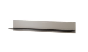 Cama Półka 2szt. SOHO 125x20x20 kaszmir+ czarny