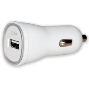Techly USB - Auto 5V/2.4A Universal White Automatic Cigarette Lighter