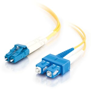 C2G 85587 InfiniBand-/fiberoptisk kabel 2 m LC SC OFNR Gul