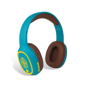 Lexip Adventure Classic Kopfhörerset – kabelgebunden und kabellos – Gaming-Kopfbügel mit Bluetooth – Braun, Türkis