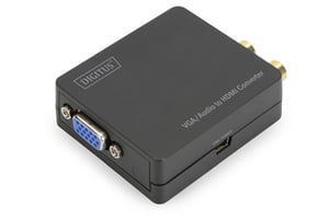 Digitus VGA-zu-HDMI-Konverter mit Audioübertragung