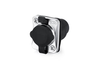 Alcasa S6 IC06-R002 RJ45 Svart, Metallic