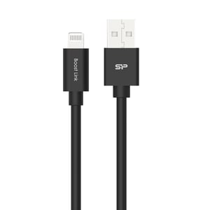 Silicon Power SP1M0ASYLK15AL1K Lightning-Kabel 1000 m Schwarz