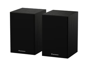 GENESIS NGS-2343 Speaker, Black, Wired and Wireless, 20 W