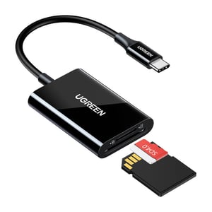 Ugreen CM265 USB 3.2 Gen 1 (3.1 Gen 1) Type-C-kortläsare, svart