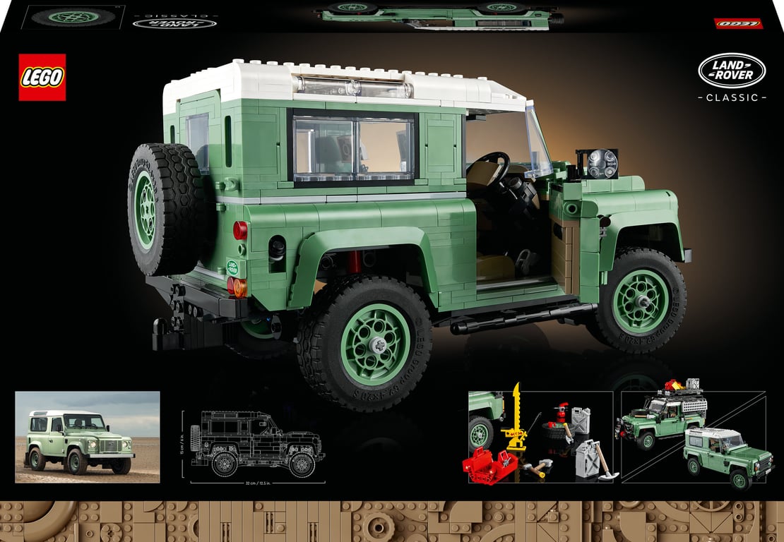 фото Авто-конструктор LEGO Icons Land Rover Classic Defender 90 (10317)