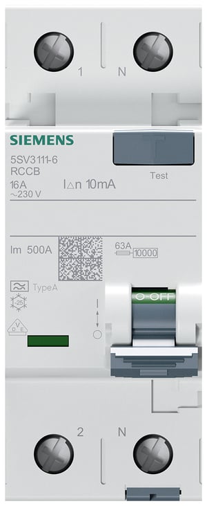 Siemens 5SV3111-6 wyłącznik instalacyjny 2P