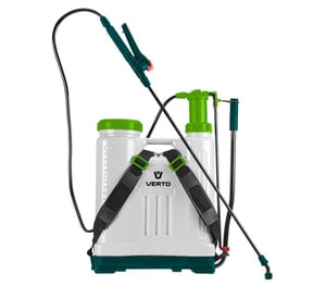 Verto 15G507 Gartensprühgerät, 15-Liter-Rucksprühgerät