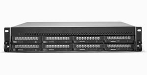 TerraMaster U8-500 PLUS Rack-Mount NAS (2U) Intel® Core™ i7 16 GB DDR5 0 TB Black
