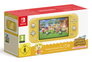 Nintendo Switch Lite Animal Crossing – tragbare Spielkonsole, 14 cm (5,5"), 32 GB, Touchscreen, WLAN, gelb