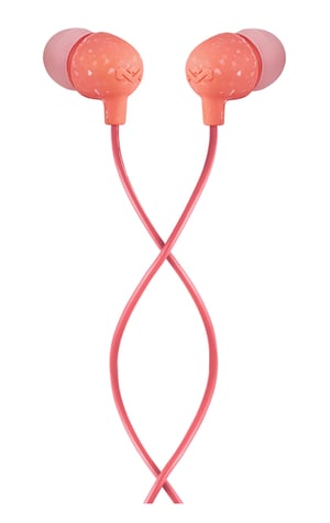 The House Of Marley Little Bird Hörlursset, trådbundet, in-ear, samtal/musik, rosa