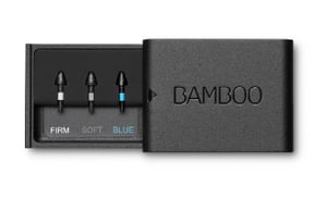 Wacom ACK24006Z Pen Accessories: Black, Blue, Gray, White (3-pack)