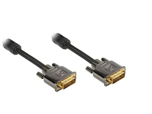 Alcasa SPL-31025 kabel DVI 2,5 m DVI-D Czarny