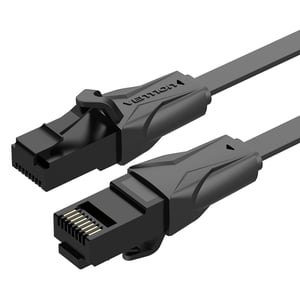Vention IBABF kabel sieciowy Czarny 1 m Cat6 U/UTP (UTP)