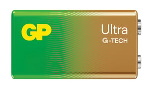 GP Batteries Ultra Alkaline GP1604AU Jednorazowa bateria 9V Alkaliczny