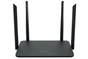 Thomson THWR1200 Dual-Band (2.4 GHz/5 GHz) Gigabit Ethernet Wireless Router, Black