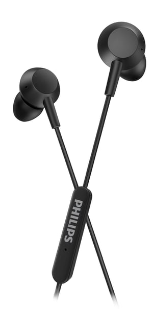 Philips TAE5008BK/00 słuchawki/zestaw słuchawkowy Przewodowa Douszny Połączenia/muzyka USB Type-C Czarny