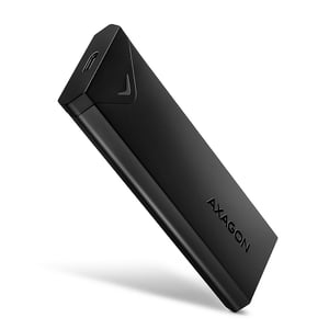 Axagon EEM2-UB2 Festplattengehäuse SSD-Gehäuse Schwarz M.2