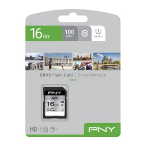 PNY Elite 16 GB SDHC UHS-I Klasa 10