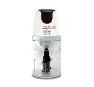 Tefal MB450B38 Elektrischer Gemüseschneider 0,5 l, 500 W, transparent, weiß