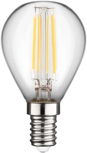 Goobay 65394 LED Bulb, Warm White 2700 K, 4 W, E14 E