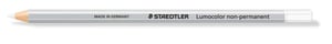 Staedtler Lumocolor 108 marker 1 szt. Końcówka stożkowa Biały