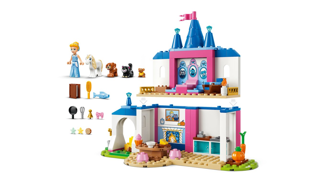 LEGO Disney Princess Zamek Kopciuszka i jej zwierzęcych przyjaciół