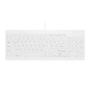 Contour Design Active Key AK-C7012 klawiatura Medyczna USB Niemiecki Biały