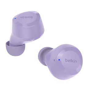 Belkin SoundForm Bolt Kabelloses In-Ear-Headset für Anrufe/Musik/Sport/Alltag – Bluetooth – Lavendel