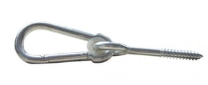 AMAZONAS AZ-3010000 Hammock Accessory Hanging Kit Silver Galvanized Steel, Nylon 150 kg
