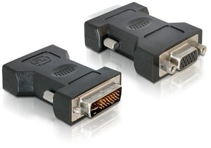 DeLOCK VGA 15pin F > DVI 24+5 M DVI-I 15pin VGA Czarny