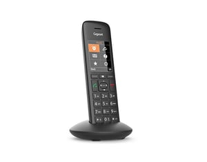 Gigaset C570HX Analog-/DECT-Telefon Name und Anrufer-ID Schwarz