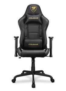 COUGAR CGR-ELI-GLB Fotel dla gracza Obite siedzisko Czarny