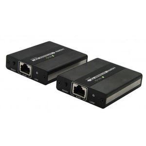 Techly IDATA-EXT-E71 AV Extender AV Transmitter and Receiver Black
