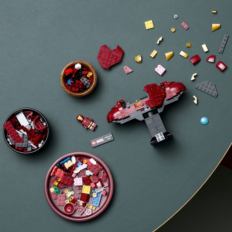 фото Блоковий конструктор LEGO Marvel Бюст Залізної Людини MK4 (76327)