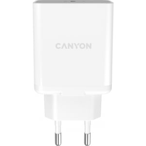 Canyon CNE-CHA20W ładowarka do urządzeń przenośnych Uniwersalne Biały Prąd przemienny Wewnętrzna